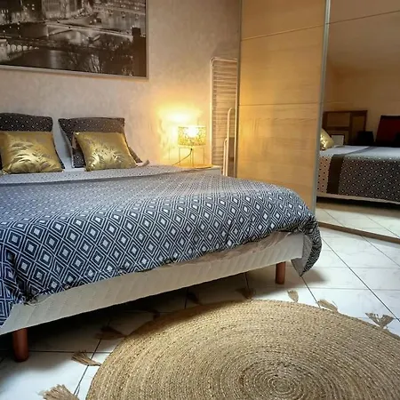 Confortable En Centre-ville + Parking Prive + Cour Apartment *